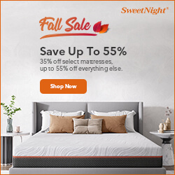 Sweet night mattress deals for fall